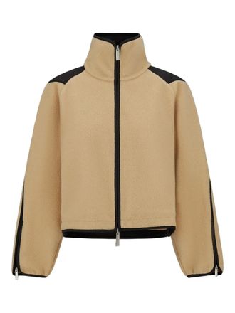 Herno Giacca in pile con zip - Toni neutri