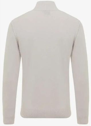 Genti Turtleneck Sweater Off White - Heren - Coltruien - Wit - 2XL - Truien & Vesten
