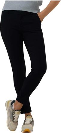 Minus Carma Pants 7/8 Donkerblauw - Dames - Vrijetijds broeken - Blauw - XL - Broeken