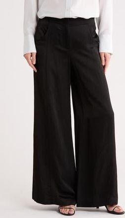 TWP Demie Wide Leg Pants in Black at Nordstrom Rack, Size 10