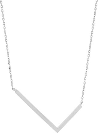 MAX + STONE 10k Yellow or White Gold Large Sideways Block Letter Initial with Cable Chain
