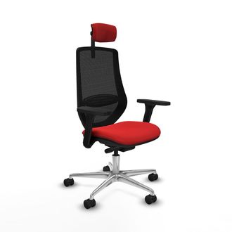 Piqueras y Crespo Sedia Da Ufficio Piqueras Y Crespo D086n2w Rosso
