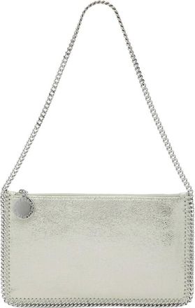 Stella McCartney Stella McCartney, Shoulder Bags, female, Green, Size: ONE SIZE Falabella Pochette
