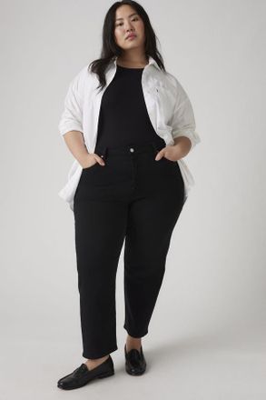 Levi's Vaqueros 501 Original (Plus) recortados - Mujer - 14 - Negro / Black Sprout