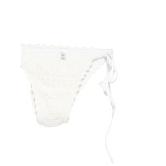 Frankies Bikinis Lace Bikini - White