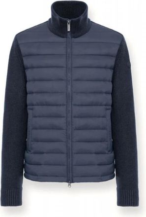 Colmar Full-Zip Puffer Jacket - Heren - Winterjassen - Blauw - XL - Wol - Jassen