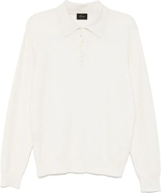 Brioni Polo Trama - Toni neutri