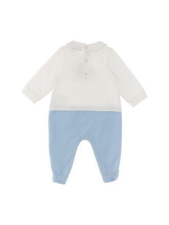 Moschino Cotton Baby Romper - Blue