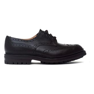 Trickers Schoenen, Heren, Zwart, 44 EU, Leer, Derby Brogues