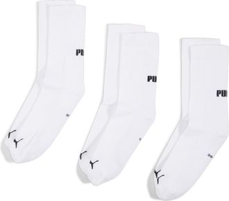 Puma Calzini PUMA unisex in confezione da 3, Abbigliamento, Bianco, 39-42