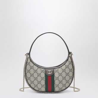 Gucci Small Ophidia GG beige and ebony shoulder bag