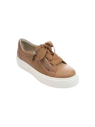 Vaneli Womens Yucel Platform Sneaker In Cuoio Marge Nappa