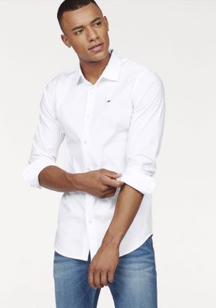 Tommy Jeans Langarmhemd »Sabim Stretch Hemd Shirt« Stretch Hemd, Premium, Slim Fit, mit Elasthan