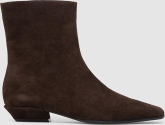 Mi-Mai Bottines Tamy Chocolate Su&eacute;d&eacute;