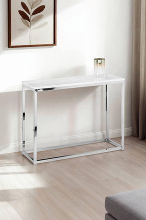 Julian Bowen Scala Console Table in Silver