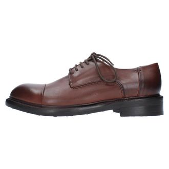 J.P. David Schoenen, Heren, Bruin, 43 EU, Leer, Lederen veterschoenen 36526/40