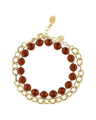 Rivka Friedman 18K Plated Bracelet