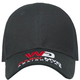 Balenciaga Gym Wear canvas baseball cap Black 623903410B21000