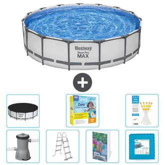 Bestway Piscina Bestway Steel Pro Max Redonda - 457x122 Cm - 8-piezas S566