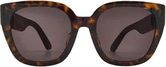 Dior 30MONTAIGNE S10F Smoke Mirror Square Ladies Sunglasses CD40129F 52C 54