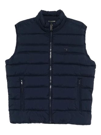 Michael Kors glendale quilted vest - Blue