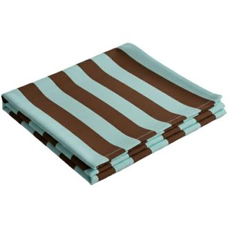 Dmora Tovaglia Funambola, Lavabile, 100% Poliestere Tessuto Antipiega Made in Italy, Forma Rettangolare, 400x140 cm Azzurro