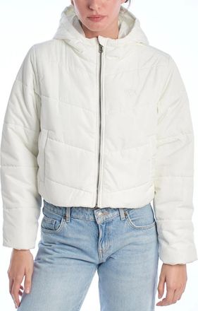 Vans MTE Foundry Crop Puff Jacket - Dames - Winterjassen - Wit - S - Polyester - Jassen