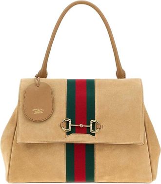 Gucci Beige Paparazzo Medium Shoulder Bag