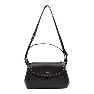 Isabel Marant Tassen, Dames, Zwart, ONE Size, Leer, Chany M Leren Tas