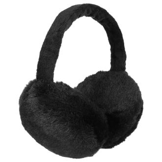 Supvox Plush Earmuffs for Women and Girls Warm Ear Covers for Winter Cute Cartoon Design Stylish Ear Warmers Cold Weather Black