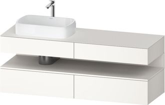 Duravit Qatego Consola Mueble Bajo Lavabo, 2 Extensiones, 2 - Duravit