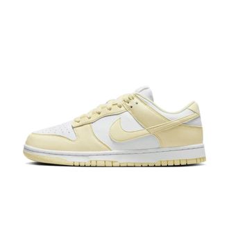 Nike Fitness, Dames, Geel, 40 EU, Leer, Dunk Low Next Nature