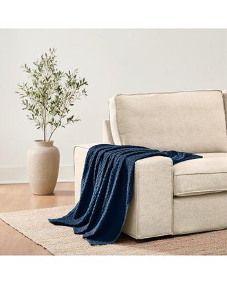 Brooklyn Loom Cotton Waffle Throw