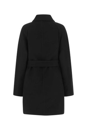 Givenchy Bwc0a313qy 002 Exterior: Wool Cashmere Silk Cappotti Coat