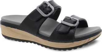 Dansko Womens Kandi Molded Sandal In Black