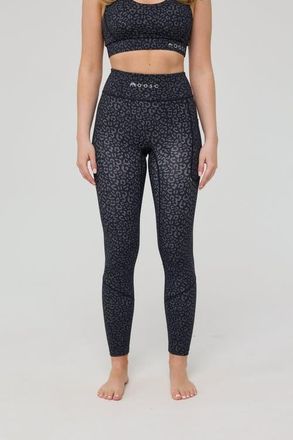 OOSC Infinite High Waisted Leggings - Black Leopard at Nordstrom, Size Xx-Large 32 Uk