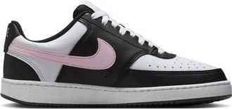 Nike Womens Court Vision Low - Running Shoes Black/Pink Foam/White Size 10.0