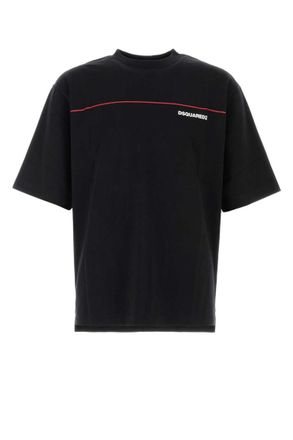 Dsquared2 Black Crew Neck T-Shirt