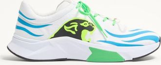 Valentino Garavani Panther Blaze Low-Top Trainer in Ripstop Fabric