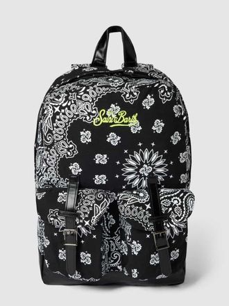 MC2 Saint Barth Rucksack mit Camouflage-Muster Modell CODY in Black, Gr&ouml;&szlig;e 1