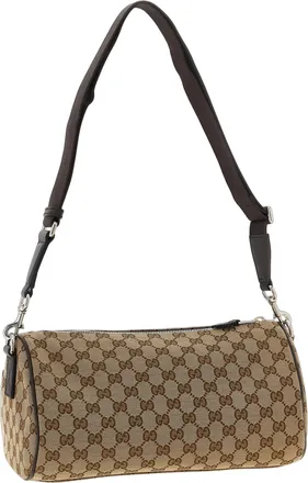 Gucci Mens Beige Polyester Crossbody Bag
