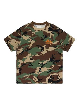 Aim&eacute; Leon Dore Unisphere T-shirt - men - Cotton - S - Green