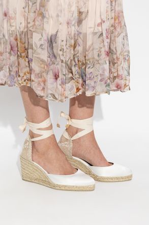 Castaner Wedge Heel Shoes Joyce, Womens, White