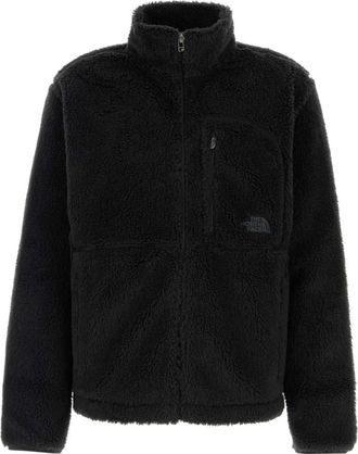 The North Face Black High Neck Fleece Jacket