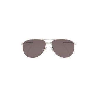 Balenciaga Accessoires, unisex, Grijs, ONE Size, Gossip Oval AF Zonnebril