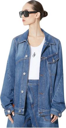J.W.Anderson Denim Jassen - Dames - Spijkerjassen - Blauw - M - Denim - Jassen