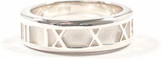 Tiffany & Co. Atlas Silver Silver 925 Band Ring (Pre-Owned)