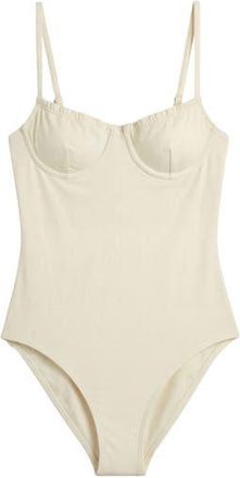 Onia Marilyn Underwire One-Piece Swimsuit in Vanilla at Nordstrom Rack, Size X-Small
