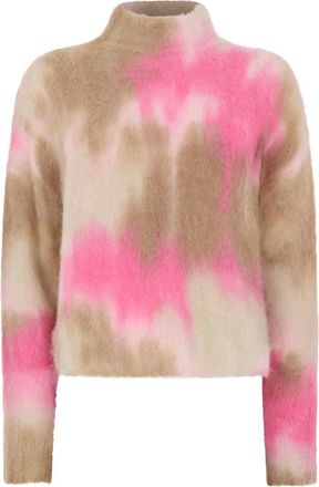 PESERICO faded-pattern sweater - Neutrals