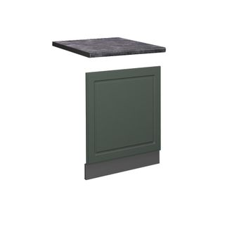 Vicco Panel Frontal Fame-line, Verde Dorado Casa De Campo, 60 Cm, Et Antracita Vicco